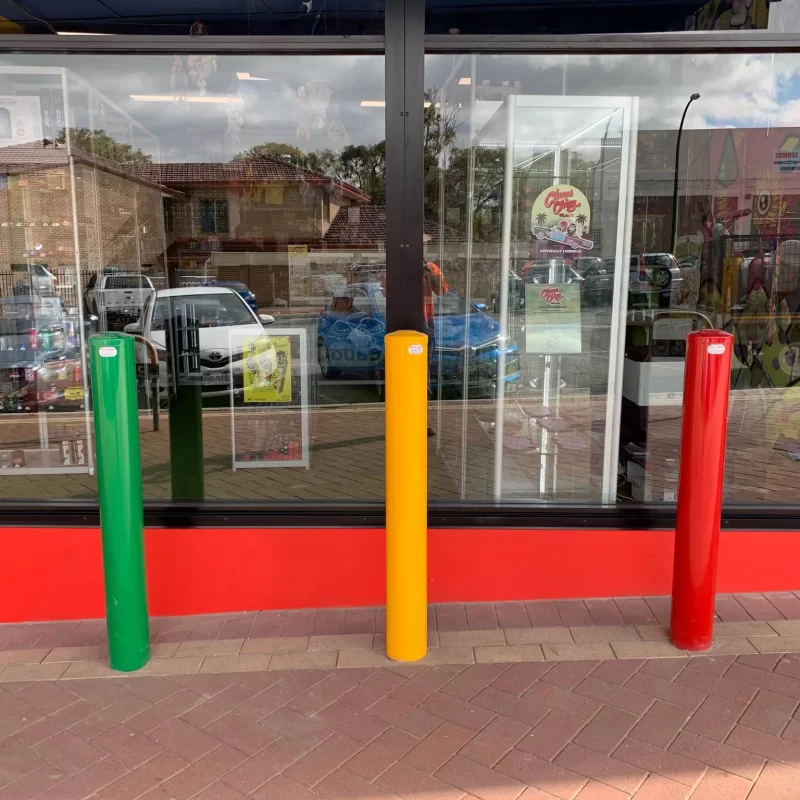 Bollards- Multi colour Cloud 9 Smokeshop