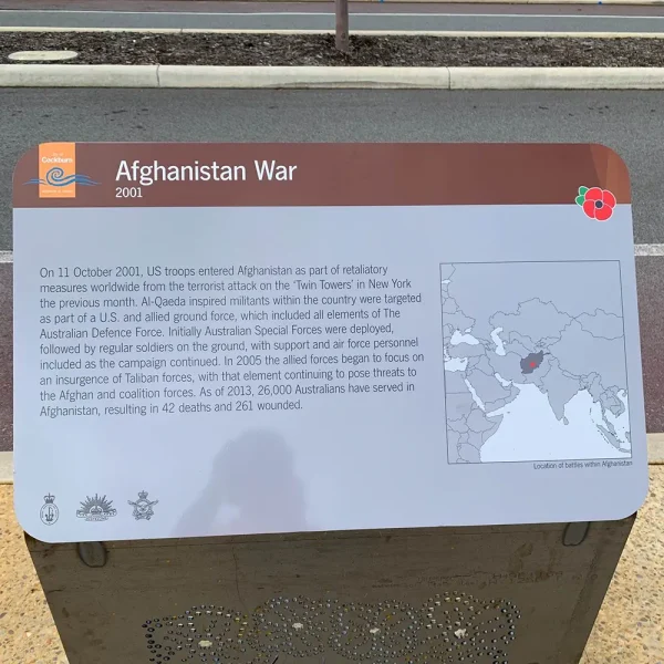 Pedestal Signs for the City of Cockburn