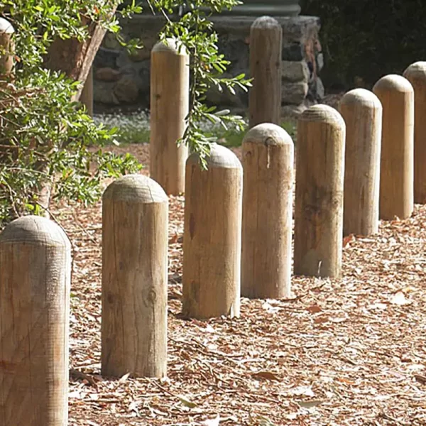 Pine Bollards
